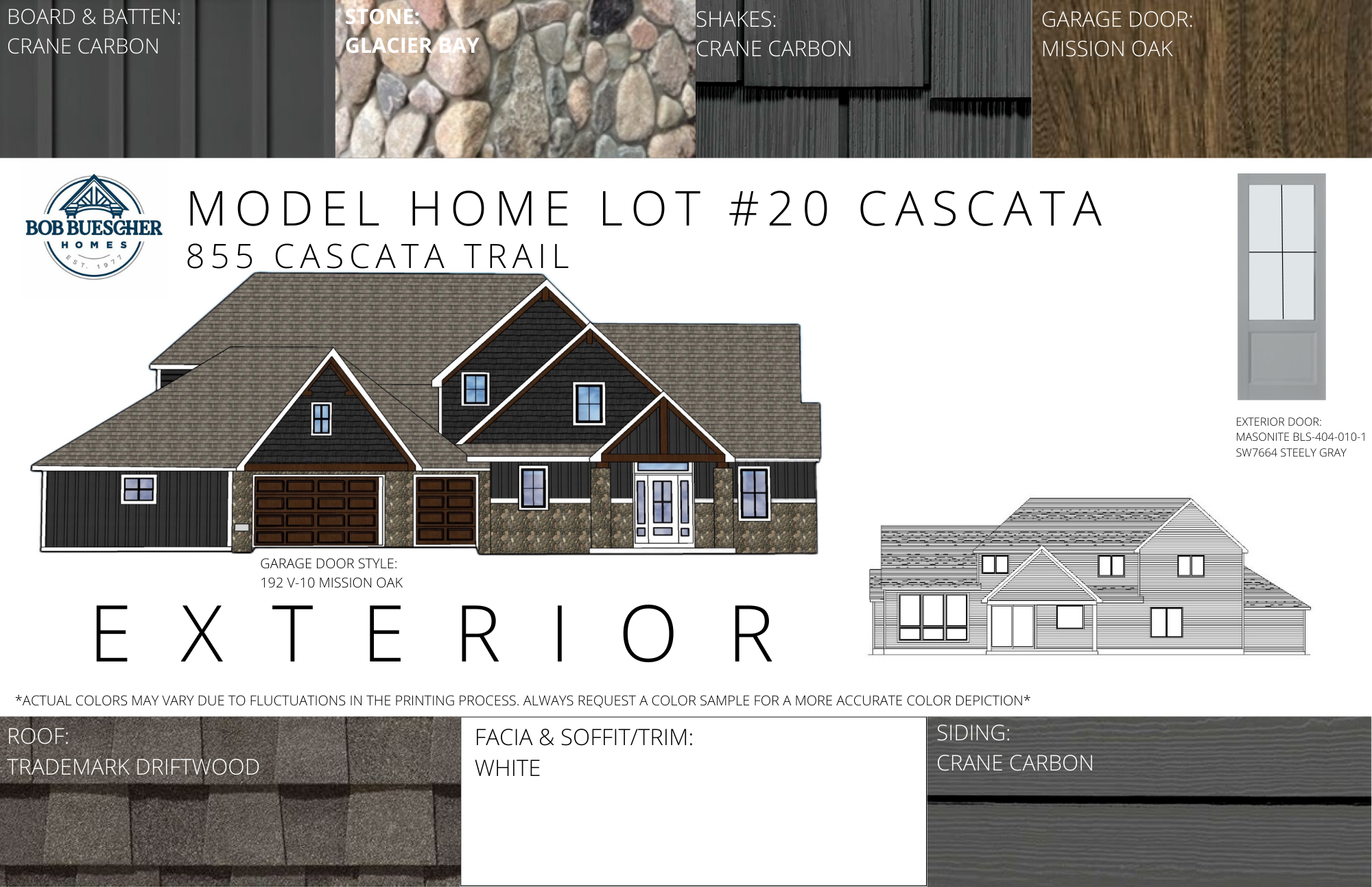 855 Cascata Trail Homes for Sale Bob Buescher Homes New Homes for